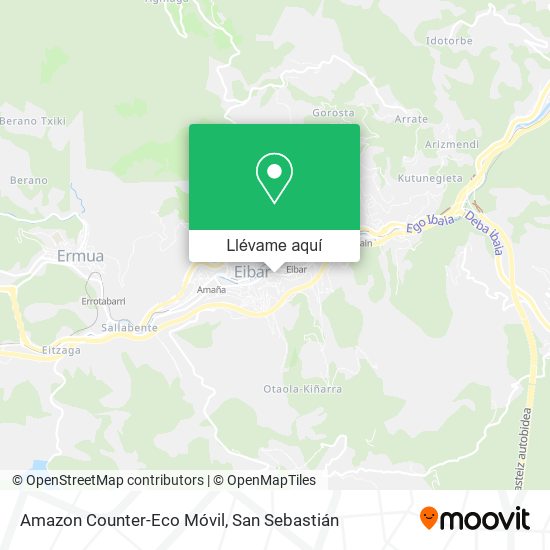 Mapa Amazon Counter-Eco Móvil
