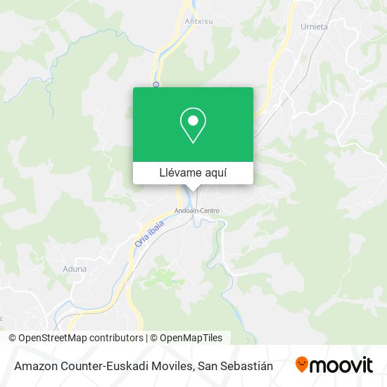 Mapa Amazon Counter-Euskadi Moviles