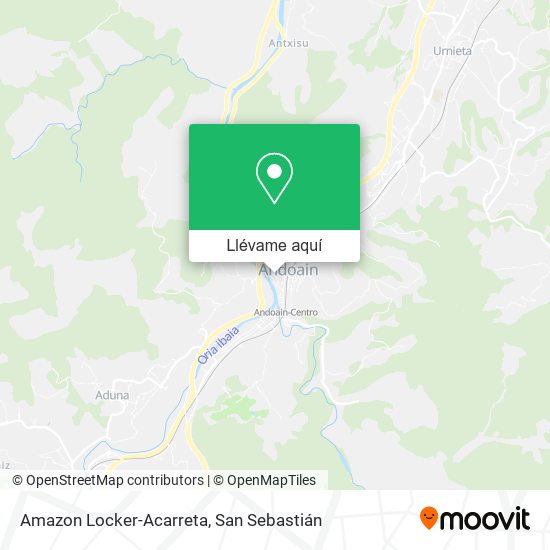 Mapa Amazon Locker-Acarreta