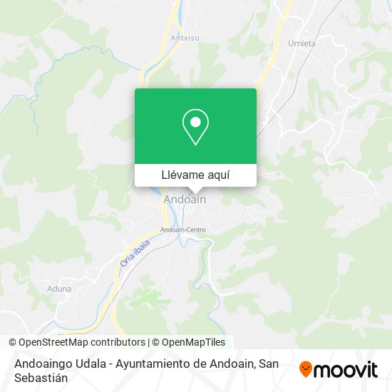 Mapa Andoaingo Udala - Ayuntamiento de Andoain