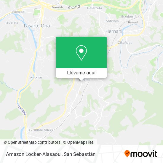 Mapa Amazon Locker-Aissaoui