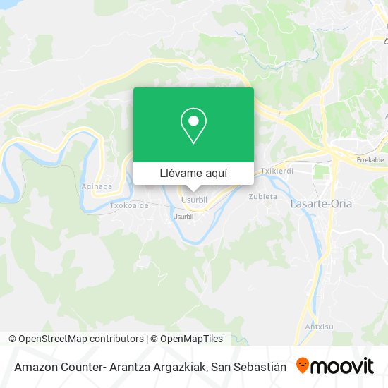 Mapa Amazon Counter- Arantza Argazkiak
