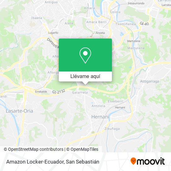 Mapa Amazon Locker-Ecuador