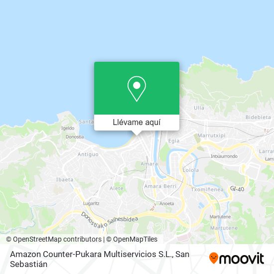 Mapa Amazon Counter-Pukara Multiservicios S.L.