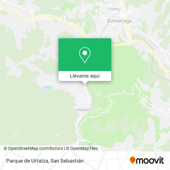 Mapa Parque de Urtatza