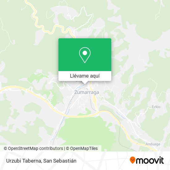 Mapa Urzubi Taberna