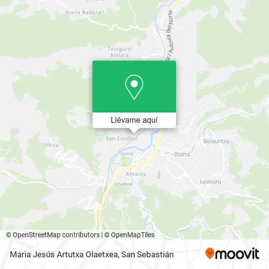 Mapa Maria Jesús Artutxa Olaetxea