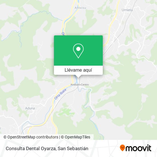 Mapa Consulta Dental Oyarza