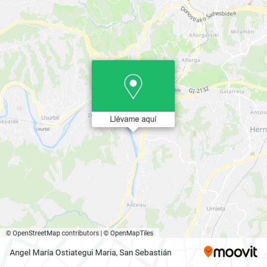 Mapa Angel María Ostiategui Maria