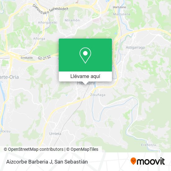 Mapa Aizcorbe Barberia J