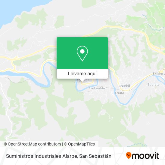 Mapa Suministros Industriales Alarpe