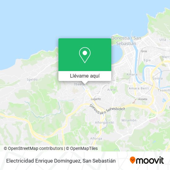 Mapa Electricidad Enrique Domínguez