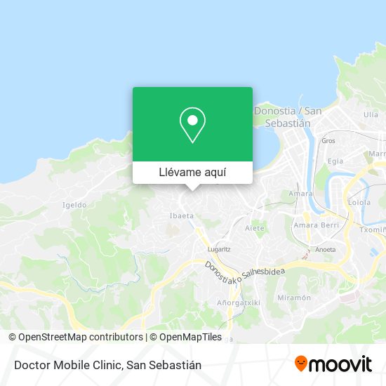 Mapa Doctor Mobile Clinic