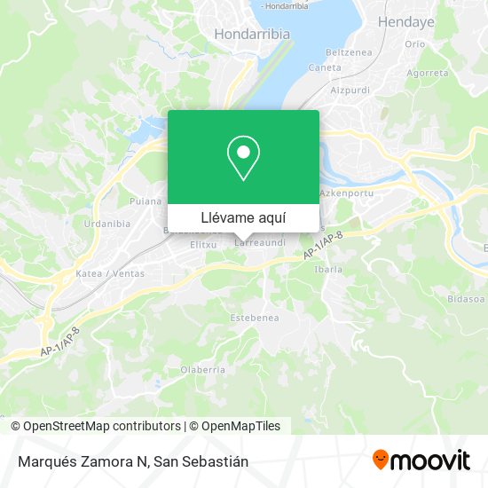 Mapa Marqués Zamora N