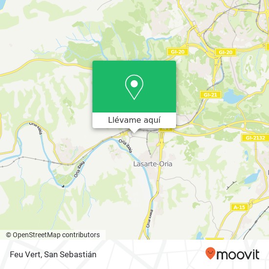 Mapa Feu Vert