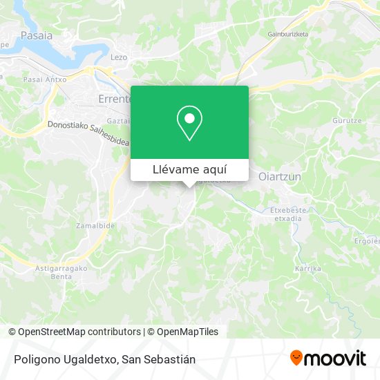 Mapa Poligono Ugaldetxo