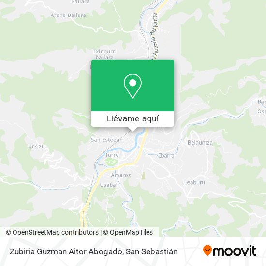 Mapa Zubiria Guzman Aitor Abogado