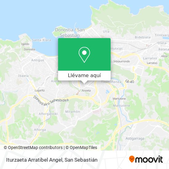 Mapa Iturzaeta Arratibel Angel