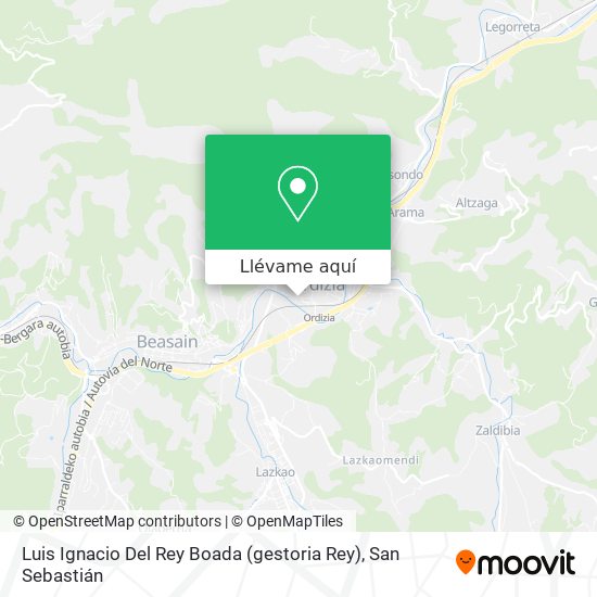 Mapa Luis Ignacio Del Rey Boada (gestoria Rey)