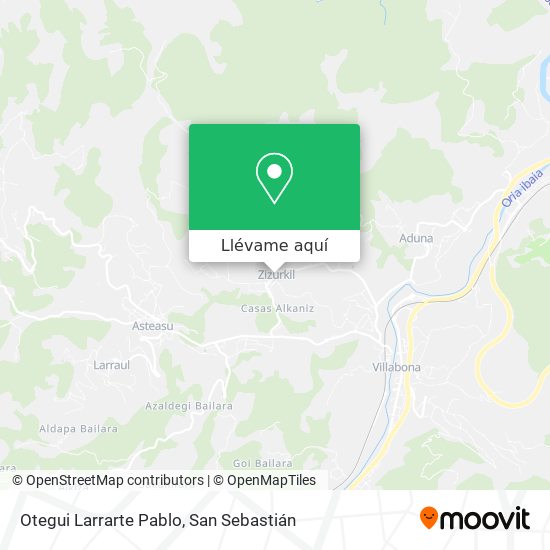 Mapa Otegui Larrarte Pablo