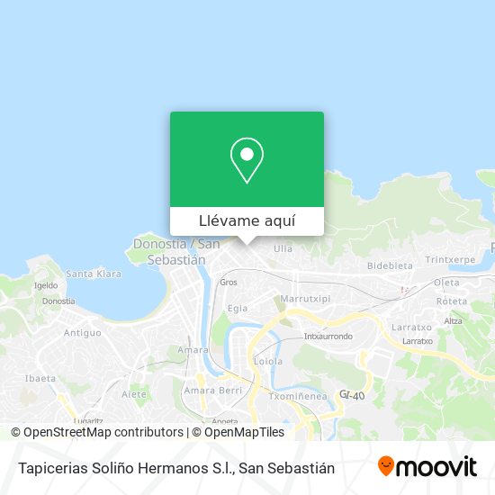 Mapa Tapicerias Soliño Hermanos S.l.