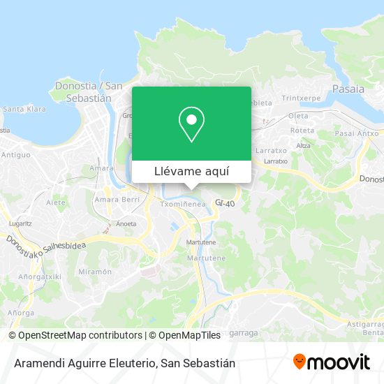 Mapa Aramendi Aguirre Eleuterio