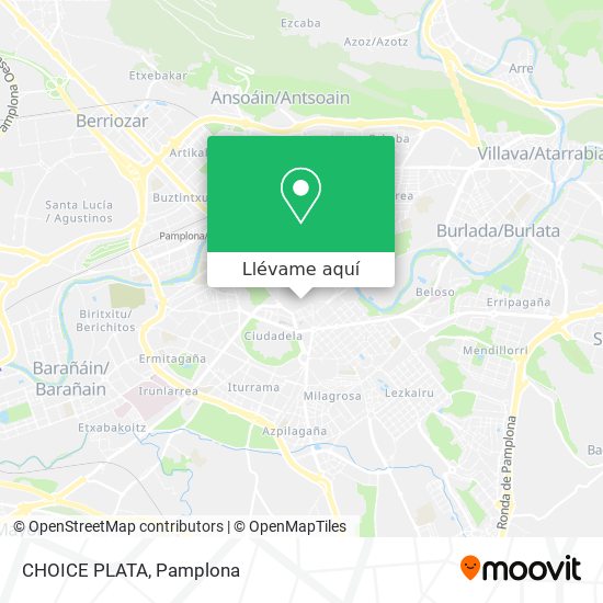 Mapa CHOICE  PLATA