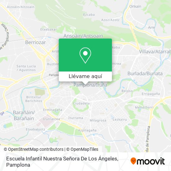 Mapa Escuela Infantil Nuestra Señora De Los Ángeles