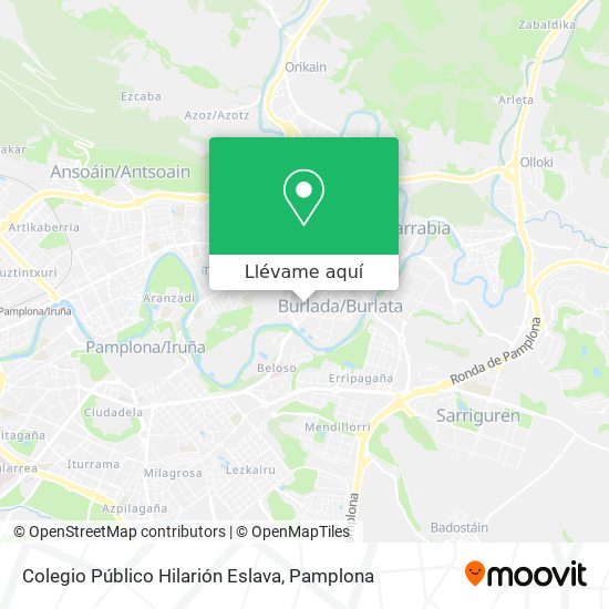 Mapa Colegio Público Hilarión Eslava