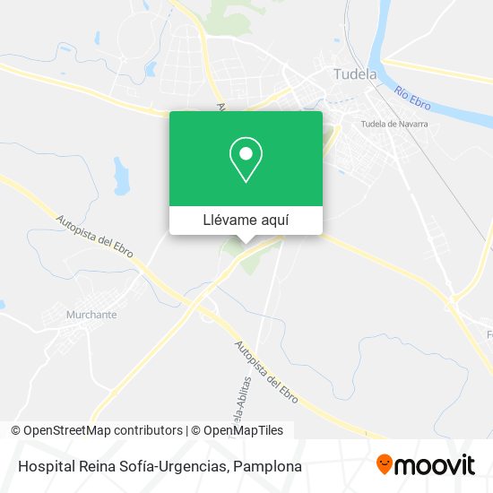 Mapa Hospital Reina Sofía-Urgencias