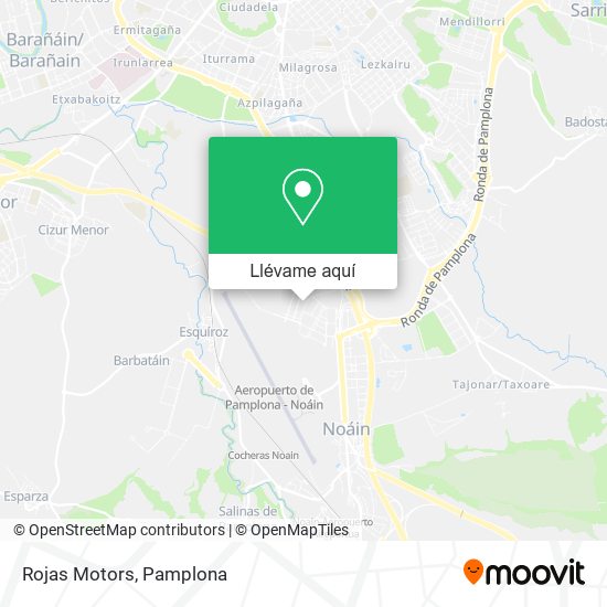 Mapa Rojas Motors