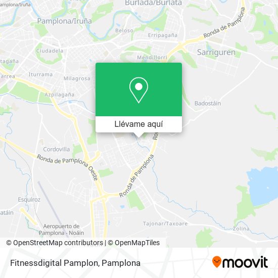 Mapa Fitnessdigital Pamplon