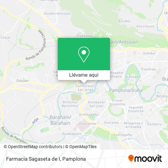 Mapa Farmacia Sagaseta de I