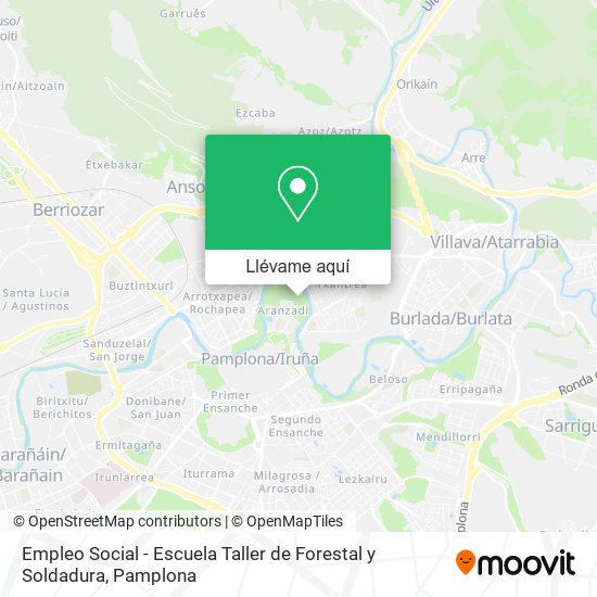 Mapa Empleo Social - Escuela Taller de Forestal y Soldadura