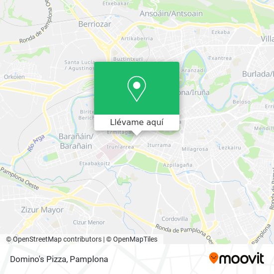 Mapa Domino's Pizza