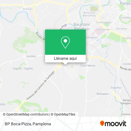 Mapa BP Boca-Pizza