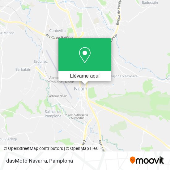 Mapa dasMoto Navarra