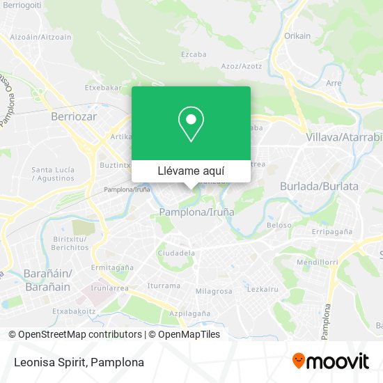 Mapa Leonisa Spirit