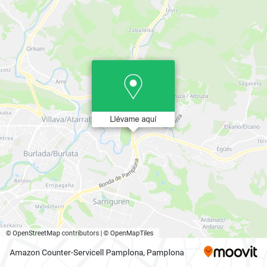 Mapa Amazon Counter-Servicell Pamplona