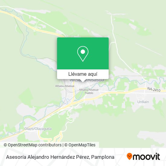 Mapa Asesoría Alejandro Hernández Pérez