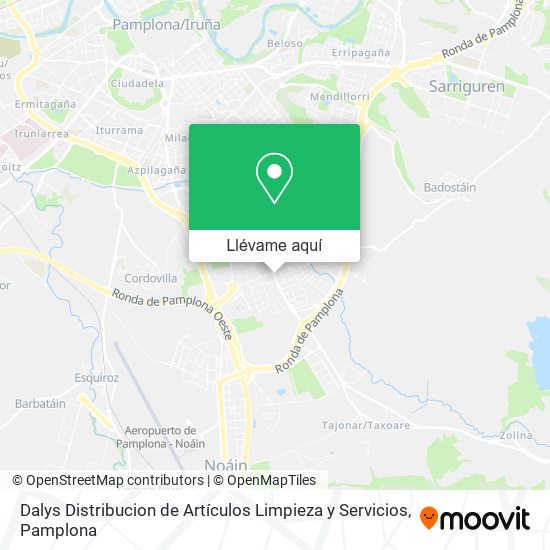 Mapa Dalys Distribucion de Artículos Limpieza y Servicios