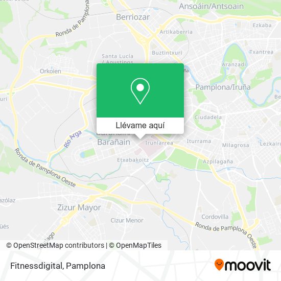 Mapa Fitnessdigital