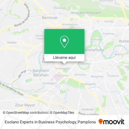 Mapa Esolano Experts in Business Psychology