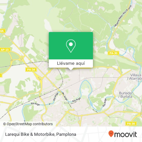 Mapa Larequi Bike & Motorbike