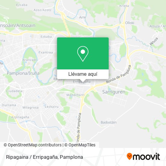 Mapa Ripagaina / Erripagaña