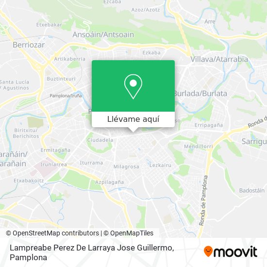 Mapa Lampreabe Perez De Larraya Jose Guillermo