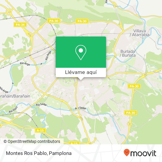 Mapa Montes Ros Pablo