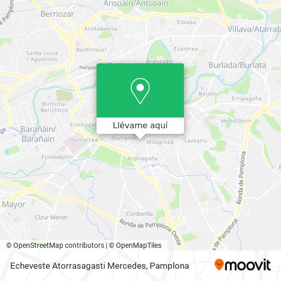 Mapa Echeveste Atorrasagasti Mercedes