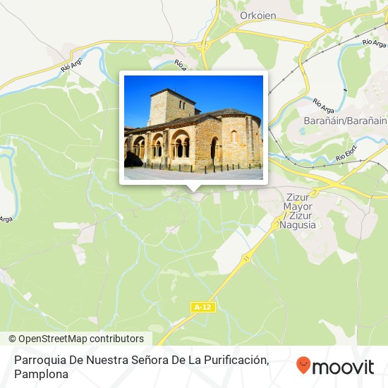 Mapa Parroquia De Nuestra Señora De La Purificación