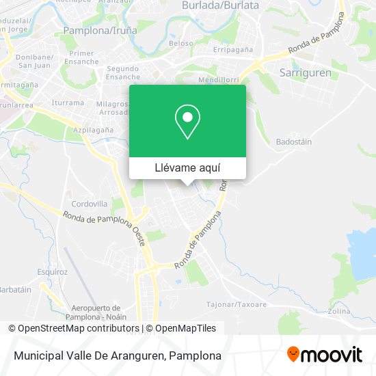 Mapa Municipal Valle De Aranguren
